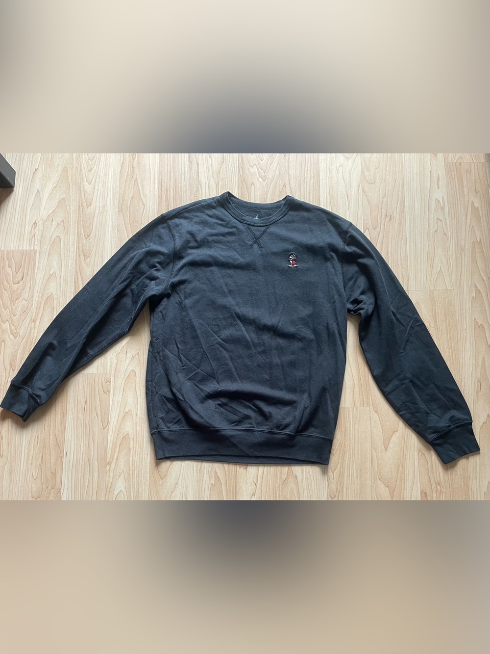 Disney Black Crewneck Sweatshirt with Grumpy